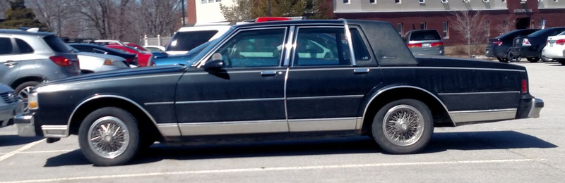 It’s a bigly 80s sedan from GM though, so there’s that